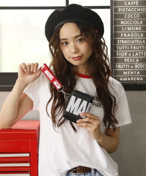 Marvel マーベル チャーム付二つ折り財布 財布 Marvel マーベル のファッション通販 Zozotown