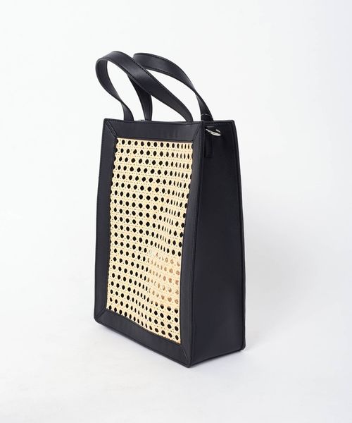 Khaju（カージュ）の「【WEB限定】Khaju:メッシュトート◇（トートバッグ・レディース・ブラック・ONE SIZE）」の6枚目の写真
