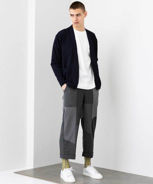 UNITED TOKYO（ユナイテッドトウキョウ）の「オーバーサイズロングスリーブカットソー（Tシャツ/カットソー・メンズ・ブラック/オフホワイト/ベージュ/ライトグリーン/イエロー/レッド・1/2/3）」の11枚目の写真