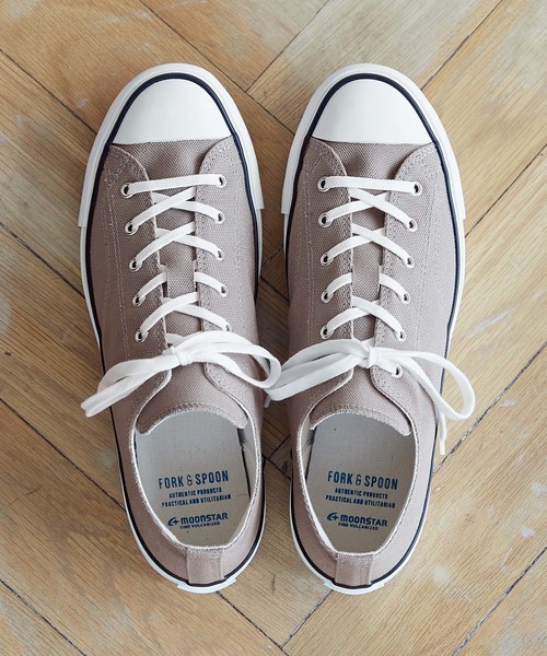 FORK&SPOON（フォークアンドスプーン）の「MOONSTAR×FORK&SPOON　LOWBASKET（スニーカー・メンズ・チャコールグレー/グレー系その他・26/27/26.5）」の14枚目の写真