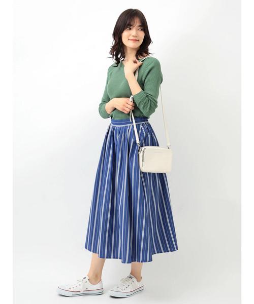 AMERICAN HOLIC(アメリカンホリック)の「2WAYリブプルオーバー*(ニット/セーター・レディース・マスタード/アイボリー/ブラック/ライトグリーン/ネイビー/ホワイト系その他4・M/L)」の13枚目の写真