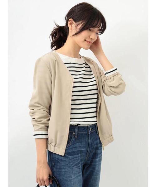 AMERICAN HOLIC(アメリカンホリック)の「2WAYリブプルオーバー*(ニット/セーター・レディース・マスタード/アイボリー/ブラック/ライトグリーン/ネイビー/ホワイト系その他4・M/L)」の20枚目の写真