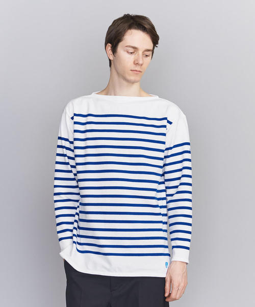 デッド】Orcival Naval Border Shirts☆フランス製☆6
