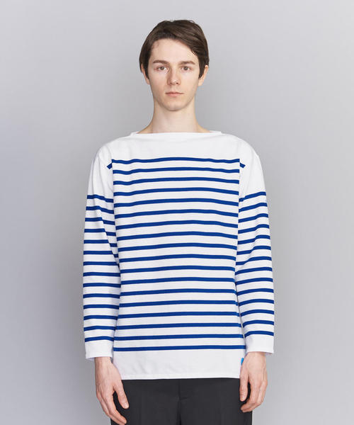 【デッド】Orcival Naval Border Shirts☆フランス製☆6 ORCIVAL（オーシバル）の「＜ORCIVAL（オーシバル）＞ NAVAL