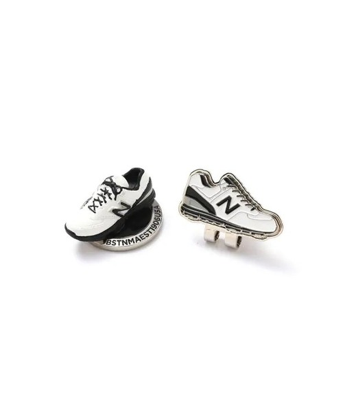 New Balance Golf(ニューバランスゴルフ)の「【new balance golf】フットウェア フィギュア クリップマーカー (UNISEX METRO)(ゴルフグッズ)」|ホワイト系その他