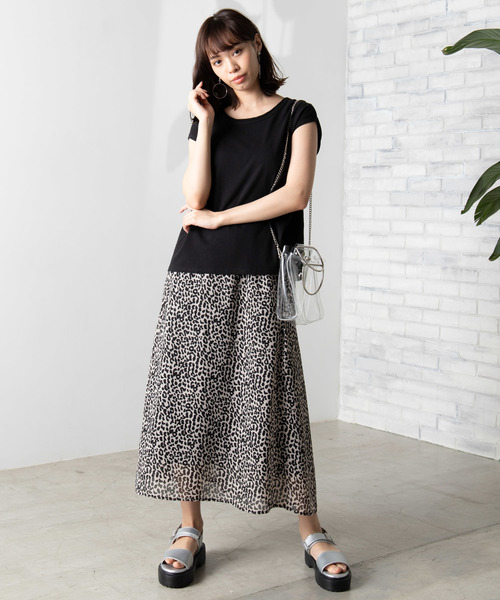 WEGO（ウィゴー）の「WEGO/USAコットンノースリーブTシャツ（Tシャツ/カットソー・レディース・ブラック/ベージュ/ピンク/ホワイト/カーキ/パープル・FREE）」の15枚目の写真