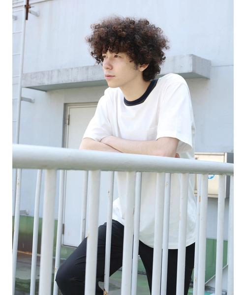 CRAFT STANDARD BOUTIQUE(クラフトスタンダードブティック)の「衿リブカットプルオーバー●(Tシャツ/カットソー・メンズ・オフホワイト/ブルー/杢グレー・LL/M/L)」の19枚目の写真
