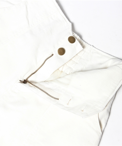 Chico（チコ）の「デニムハイウエストショートPT（その他パンツ・レディース・ホワイト/ネイビー・FREE）」の3枚目の写真