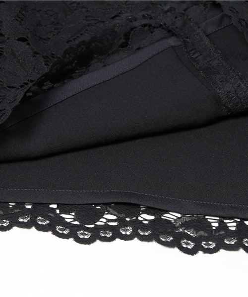 UNITED ARROWS(ユナイテッドアローズ)の「UAB N/C フラワーレース タイトスカート②§(スカート・レディース・オフホワイト/ネイビー・36/40/38)」の10枚目の写真