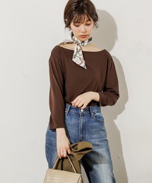 スカーフ付き2WAYTシャツ