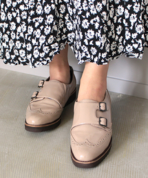 JELLY BEANS | ダブルモンクマニッシュシューズ(204-2484)JELLY BEANS(ジェリービーンズ)(ドレスシューズ)