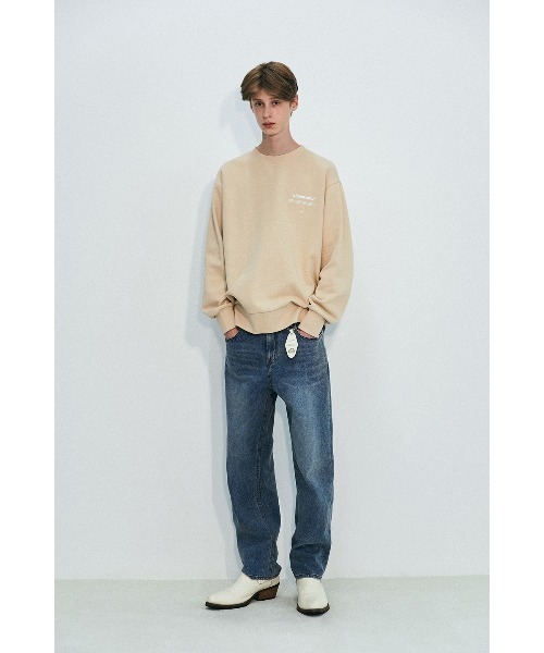 VIVASTUDIO（ビバスタジオ）の「NEW BINAURAL CREWNECK（スウェット・メンズ・チャコールグレー/ブラック/ダークグリーン/ネイビー/オレンジ/ライトグリーン/ヘザーグレー/アイボリー・SMALL/MEDIUM/LARGE/X-LARGE）」の21枚目の写真