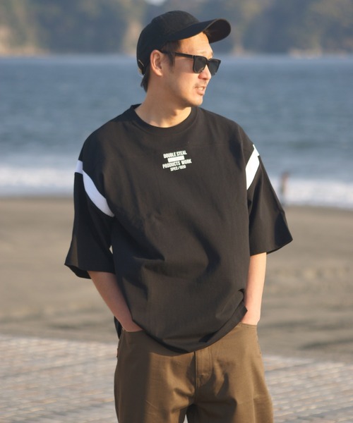 Arm FOOTBALL Tee（Tシャツ/カットソー）｜DOUBLE STEAL（ダブルスティール） 6,679円