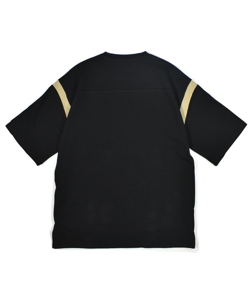 DOUBLE STEAL(ダブルスティール)の「Arm FOOTBALL Tee(Tシャツ/カットソー・メンズ・ブラック×ホワイト/ホワイト系その他/ホワイト×ブラック/ブラック系その他・LARGE/X-LARGE/MEDIUM)」の15枚目の写真