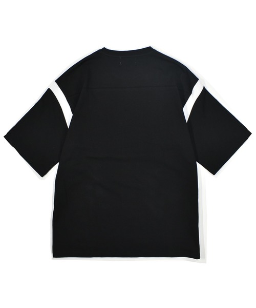 DOUBLE STEAL(ダブルスティール)の「Arm FOOTBALL Tee(Tシャツ/カットソー・メンズ・ブラック×ホワイト/ホワイト系その他/ホワイト×ブラック/ブラック系その他・LARGE/X-LARGE/MEDIUM)」の17枚目の写真