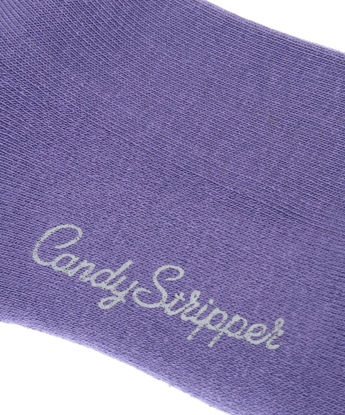 Candy Stripper(キャンディストリッパー)の「FUNNY FRIENDS ソックス(ソックス/靴下・レディース・ブラック/パープル/ピンク・FREE)」の8枚目の写真