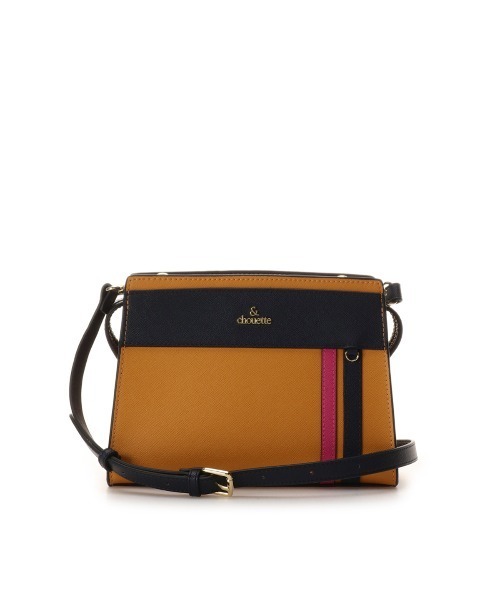 & chouette（アンドシュエット）の「スポーティーラインショルダーバッグ（ショルダーバッグ・レディース・ホワイト/ネイビー/ライトブルー/ブラック/ピンク/ワインレッド/ベージュ/オフホワイト・FREE）」の19枚目の写真