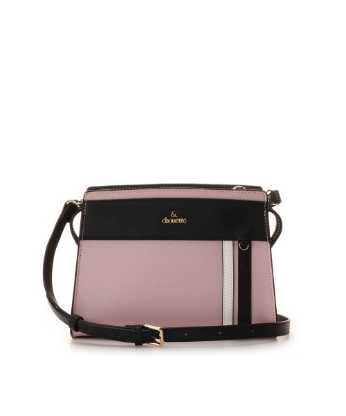 & chouette（アンドシュエット）の「スポーティーラインショルダーバッグ（ショルダーバッグ・レディース・ホワイト/ネイビー/ライトブルー/ブラック/ピンク/ワインレッド/ベージュ/オフホワイト・FREE）」の21枚目の写真