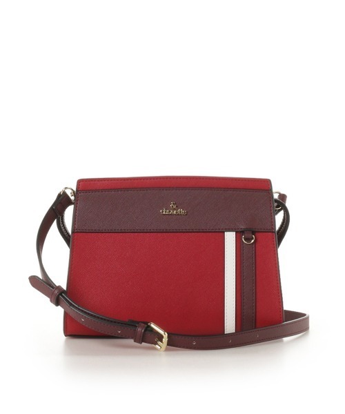 & chouette（アンドシュエット）の「スポーティーラインショルダーバッグ（ショルダーバッグ・レディース・ホワイト/ネイビー/ライトブルー/ブラック/ピンク/ワインレッド/ベージュ/オフホワイト・FREE）」の22枚目の写真