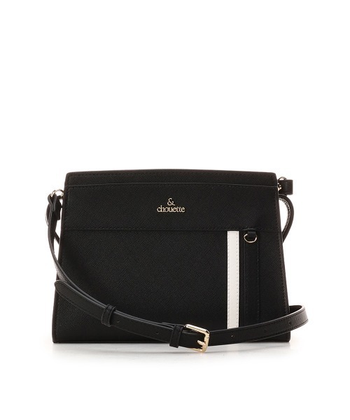 & chouette（アンドシュエット）の「スポーティーラインショルダーバッグ（ショルダーバッグ・レディース・ホワイト/ネイビー/ライトブルー/ブラック/ピンク/ワインレッド/ベージュ/オフホワイト・FREE）」の17枚目の写真