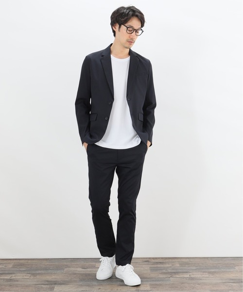 WWS（ワークウェアスーツ）の「【WWS / ワークウェアスーツ】 417 別注 POLYTTON ラウンド TEE（Tシャツ/カットソー・メンズ・ブラック/ホワイト・SMALL/MEDIUM/LARGE/X-LARGE）」の3枚目の写真