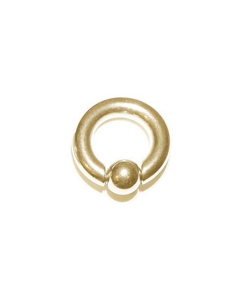 MORPH(モルフ)の「MORPH モルフ CBR ボディーピアス 2ゲージ 14mm~16mm(ピアス(片耳用)・メンズ・ゴールド・14/16)」の2枚目の写真