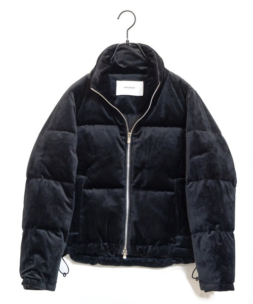 ARCANUM DESIGN（アルカナムデザイン）の「VELOR STAND DOWN JACKET【低身長対応XS、Sサイズあり】（ダウンジャケット/コート・レディース・ブラック/ブラウン・S/M/XS）」の19枚目の写真