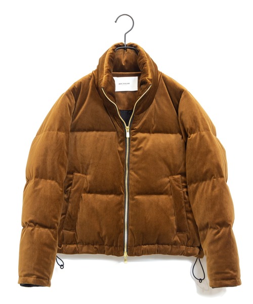 ARCANUM DESIGN（アルカナムデザイン）の「VELOR STAND DOWN JACKET【低身長対応XS、Sサイズあり】（ダウンジャケット/コート・レディース・ブラック/ブラウン・S/M/XS）」の20枚目の写真