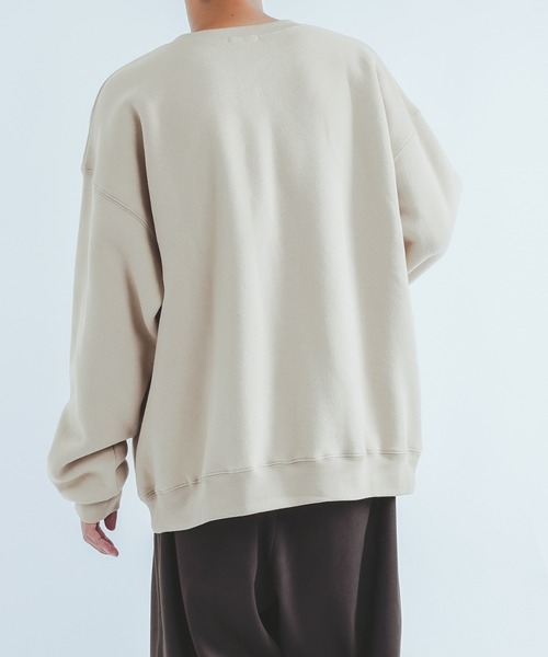 epnok(エプノック)の「アートグラフィックスウェット(スウェット・メンズ・グリーン/ベージュ/ブラウン・LARGE/MEDIUM)」の6枚目の写真