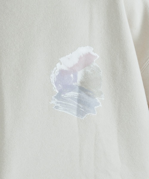 epnok(エプノック)の「アートグラフィックスウェット(スウェット・メンズ・グリーン/ベージュ/ブラウン・LARGE/MEDIUM)」の12枚目の写真