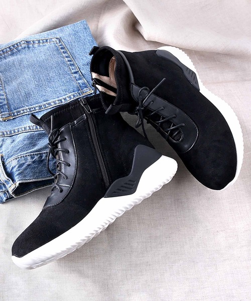 セール Coca Porta コカポルタ ハイカット レースアップ 厚底 スニーカーブーツ 4707 スニーカー Coca Andex Shoes Product コカ のファッション通販 Zozotown