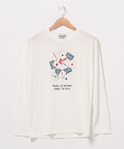 PANHARD(パンハード)の「PANHARD 両染め クルー ネック ロン TEE (M1)(Tシャツ/カットソー・メンズ・その他1/その他2/その他3/その他4/その他5/その他6/その他7/その他8/その他9/その他10/その他11/その他12・MEDIUM/LARGE)」の2枚目の写真
