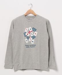 PANHARD 両染め クルー ネック ロン TEE (M1)