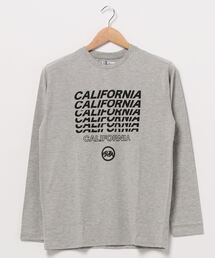 PANHARD 両染め クルー ネック ロン TEE (M1)