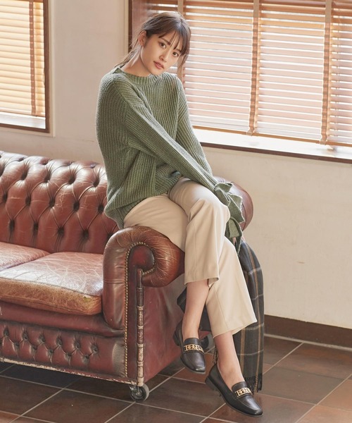 KOBE LETTUCE（コウベレタス）の「チェーンベルトローファーシューズ（ローファー・レディース・ブラック/ブラック系その他/ブラウン/ブラウン系その他/ベージュ系その他・LL/M/L/S）」の16枚目の写真