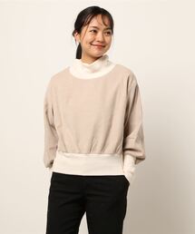 リブドッキングプルオーバートップス