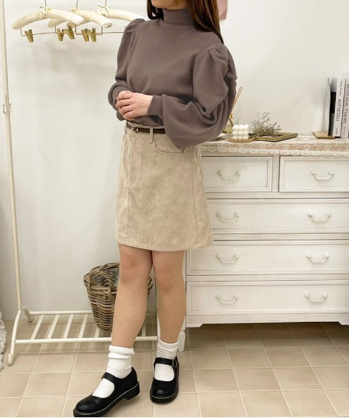 apres jour（アプレジュール）の「袖コンシャスタートルニット【ZOZOTOWN限定アイテム】（ニット/セーター・レディース・モカ/ブラック/アイボリー/ピンクベージュ・X-LARGE/フリー）」の10枚目の写真