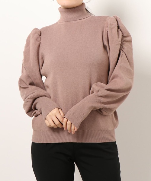 apres jour（アプレジュール）の「袖コンシャスタートルニット【ZOZOTOWN限定アイテム】（ニット/セーター・レディース・モカ/ブラック/アイボリー/ピンクベージュ・X-LARGE/フリー）」の20枚目の写真