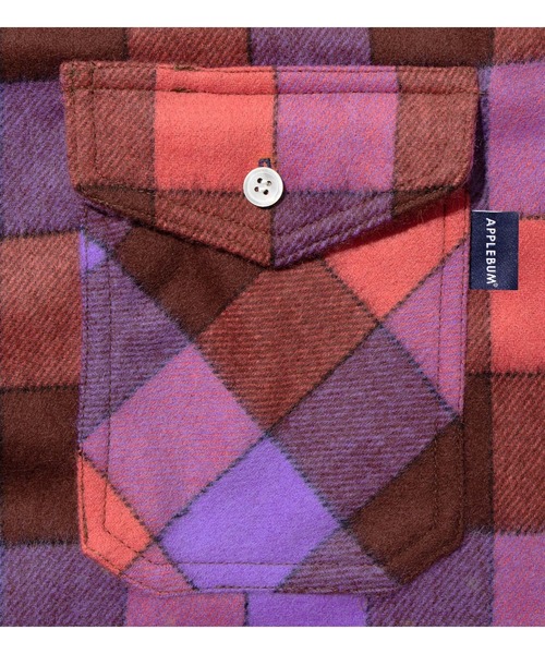 APPLEBUM（アップルバム）の「Shaggy Check Nel Shirt（シャツ