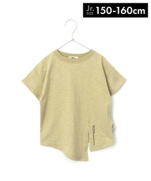 MAKE YOUR DAY（メイクユアデイ）の「無地スリットTシャツ■150.160cm（Tシャツ/カットソー・キッズ）」
