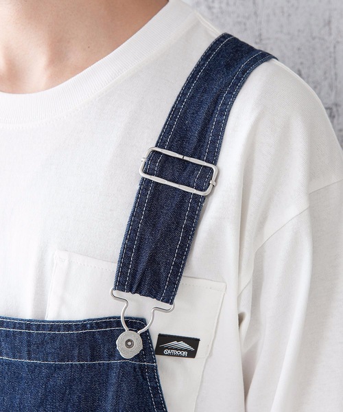 seajapan オーバーオール AOZORA刺し子デニムオーバーオール(MENS)｜ファッション通販