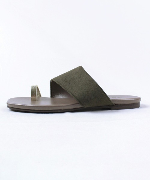 chocolates（チョコラテス）の「フラットトングサンダル【日本製】（サンダル・レディース・ブラック/ダークブラウン/クリーム/ホワイト・LL/S/M/L）」の6枚目の写真