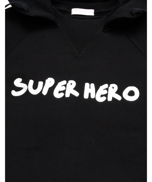 新品未使用★リトルサニーバイトスーパーヒーローパーカースウェットロゴ刺繍メンズ Little sunny bite（リトルサニーバイト）の「Super hero stitch