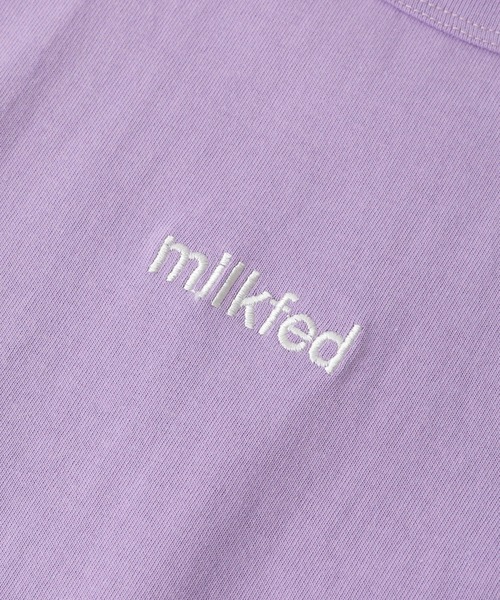 MILKFED.（ミルクフェド）の「RUFFLE SLEEVE TOP（Tシャツ/カットソー・レディース・ライトパープル/ライトグリーン/ホワイト/ブラック・ONE SIZE）」の15枚目の写真