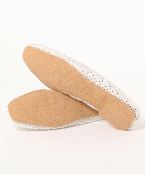 Casselini（キャセリーニ）の「【casselini】チュールシューズ（スリッポン・レディース・ホワイト/ベージュ/ブラック/グリーン/その他・23.5cm/24.5cm/24cm）」の7枚目の写真