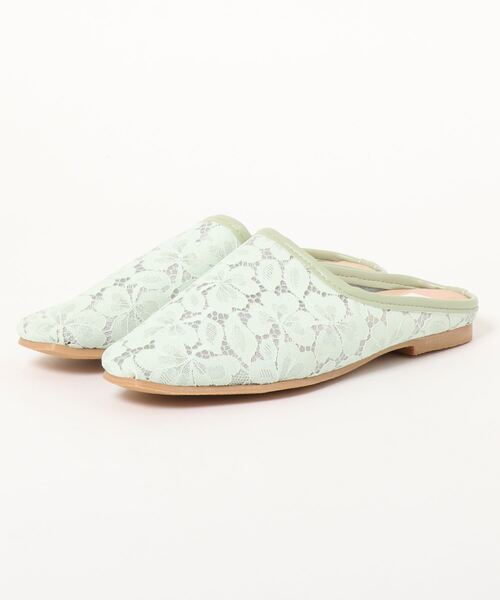 Casselini（キャセリーニ）の「【casselini】チュールシューズ（スリッポン・レディース・ホワイト/ベージュ/ブラック/グリーン/その他・23.5cm/24.5cm/24cm）」の8枚目の写真