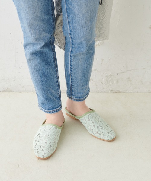 Casselini（キャセリーニ）の「【casselini】チュールシューズ（スリッポン・レディース・ホワイト/ベージュ/ブラック/グリーン/その他・23.5cm/24.5cm/24cm）」の18枚目の写真