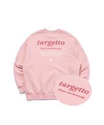 【TARGETTO 】バックプリントロゴスウェットシャツ / BACK PRINTING LOGO SWEAT SHIRT