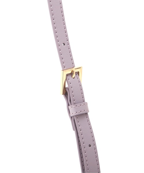 NATURAL BEAUTY BASIC（ナチュラルビューティーベーシック）の「ノットハンドルミニトート（トートバッグ・レディース・ホワイト/ベージュ/ラベンダー・ﾌﾘ-）」の15枚目の写真