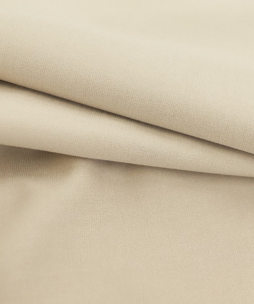 Social GIRL（ソーシャルガール）の「センタープレスワイドパンツ（スラックス・レディース・ブラック/クリーム/キャメル/ブルーグレー・M）」の13枚目の写真